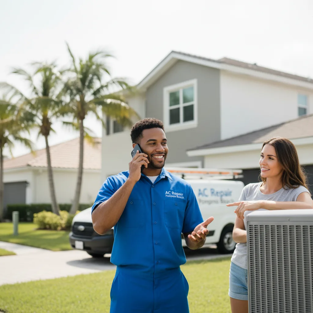 AC Repair Pompano Beach customer support in Roeland Park